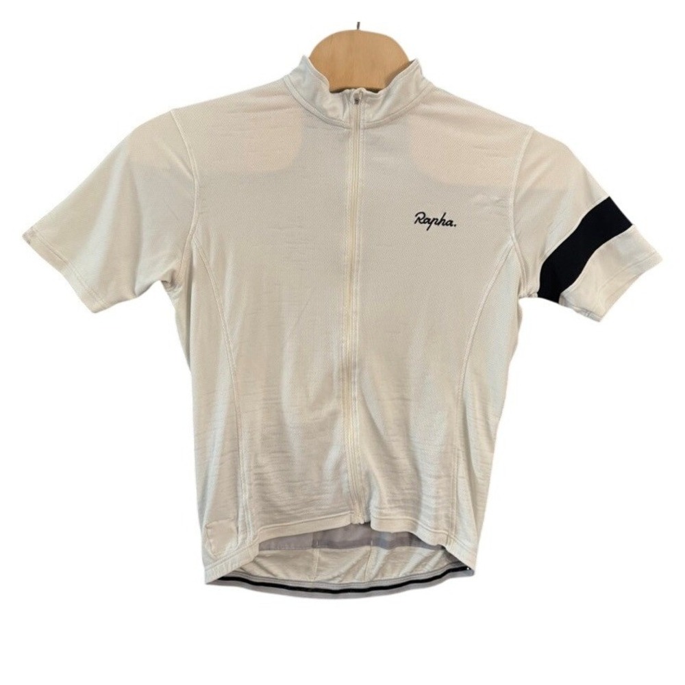 Rapha Lightweight Jersey Mens XXL White Merino Wool Cycling Bike Shirt RN136413